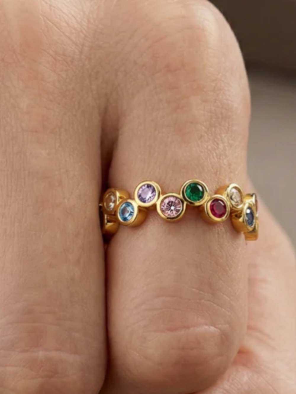 Colorful Rainbow Ring